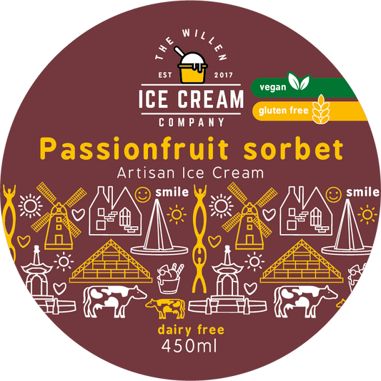 Passionfruit Sorbet (DF; Vg)