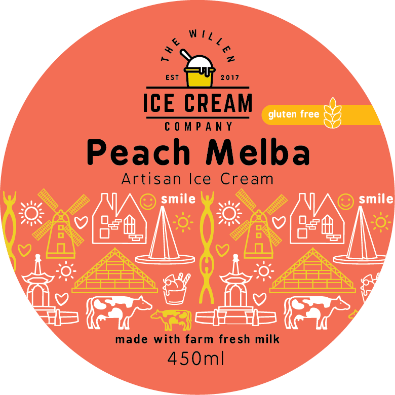 Peach Melba